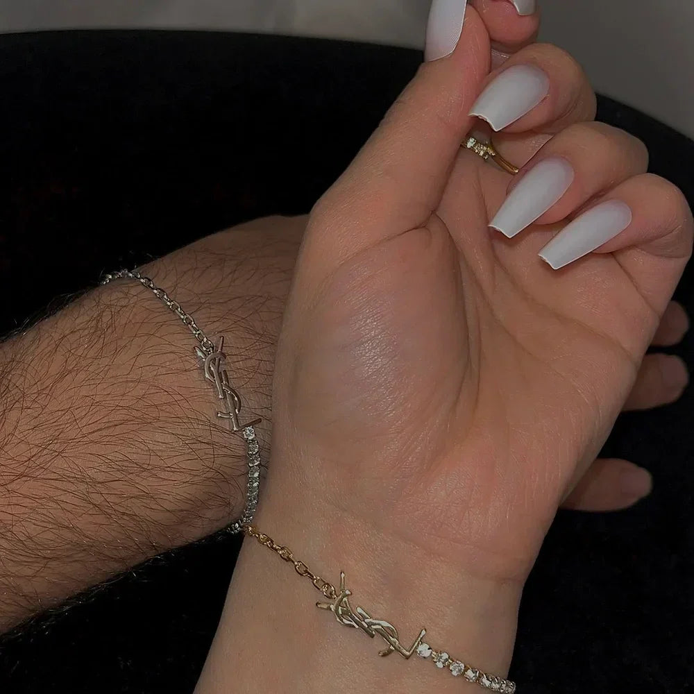 Saint Luxe Bracelet | Gold Diamond Deluxe