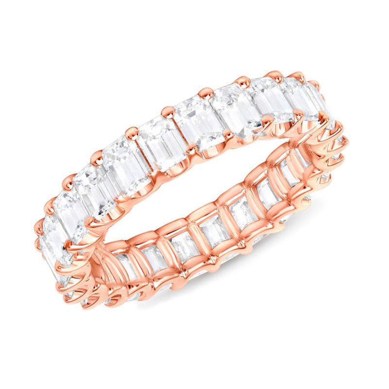 Cubic Diamond Ring | Rose Gold