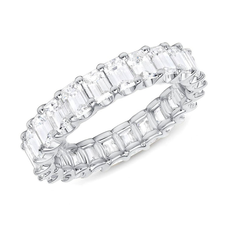 Cubic Diamonds Ring | Silver