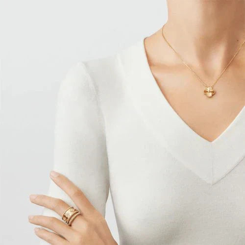 Clover Necklace | Gold
