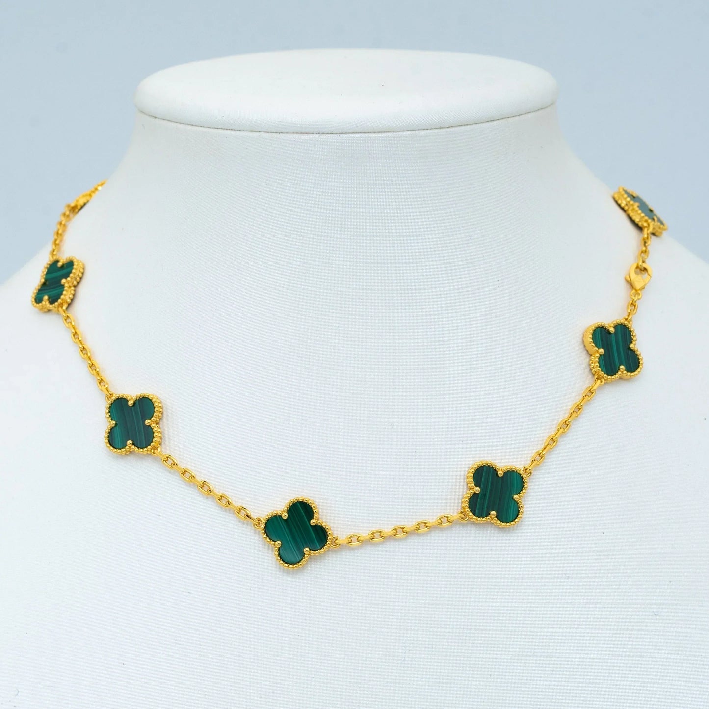 Clover Necklace (10 Designs) Gold | Green