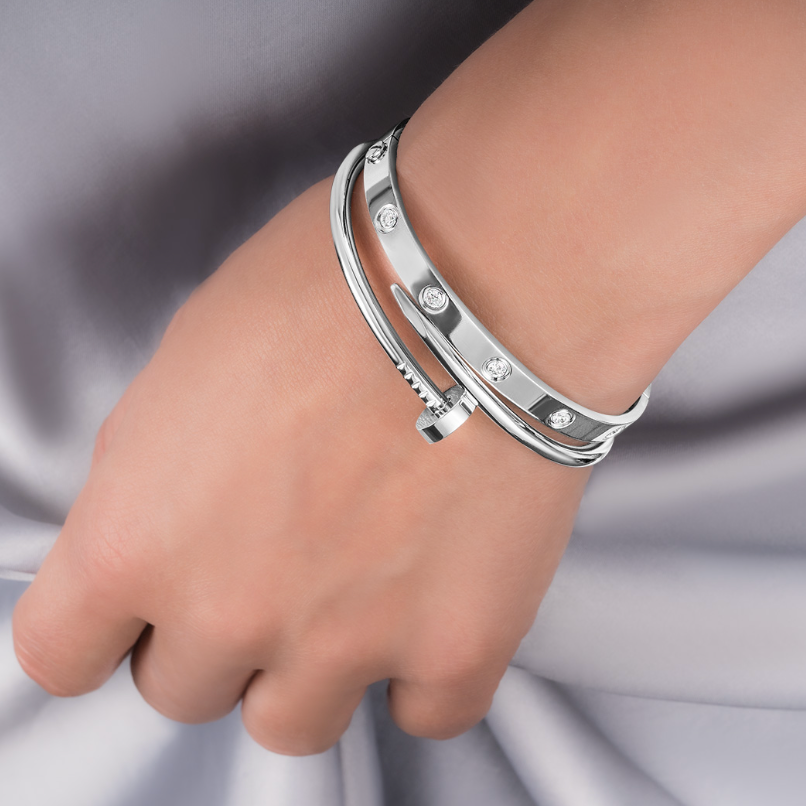 Eternity Bracelet Deluxe | Silver