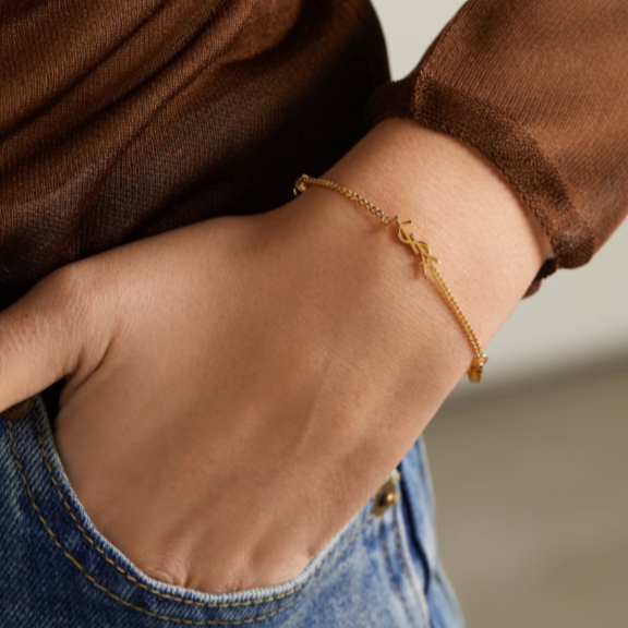Saint Luxe Bracelet | Gold