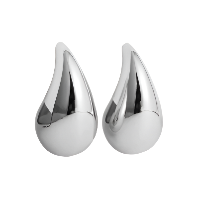 Waterdrop Earrings | Silver