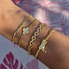 Duo Shiny Girl Bracelet Set
