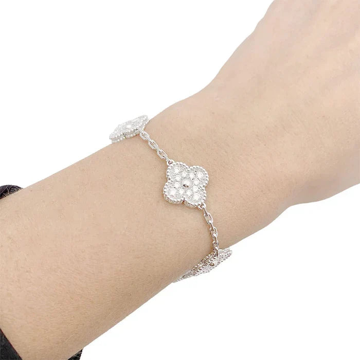 Clover Bracelet Deluxe | Silver