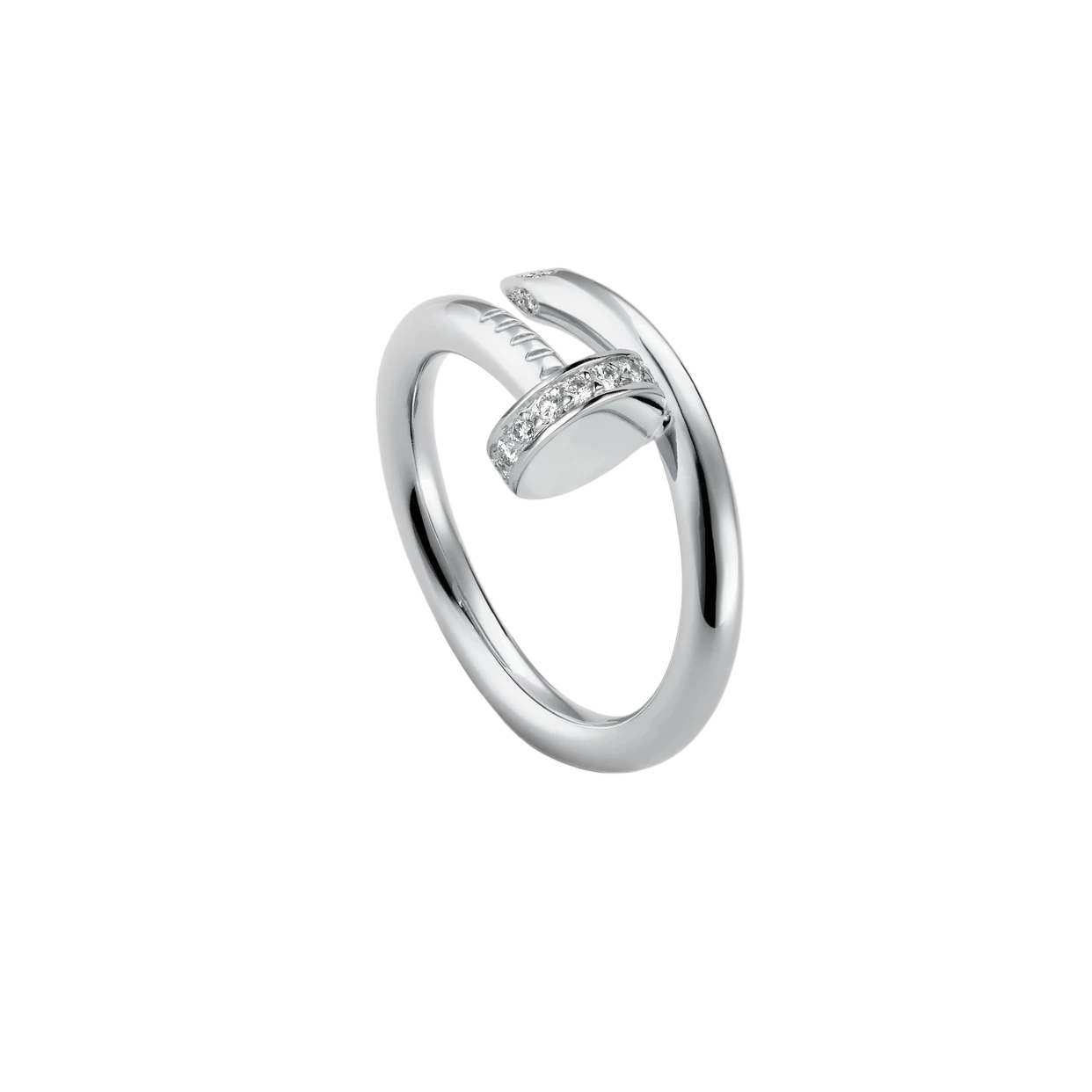 Nail Deluxe Ring | Silver