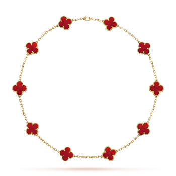 Clover Necklace (10 Designs) Gold | Red