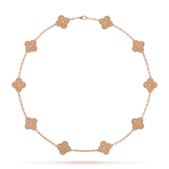 Clover Necklace (10 Designs) | Rose Gold