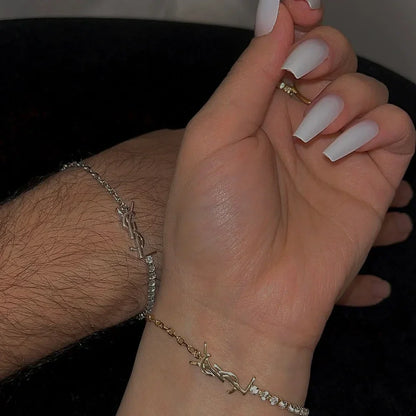 Saint Luxe Bracelet | Gold Diamond Deluxe
