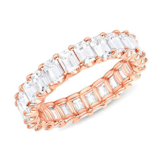 Cubic Diamond Ring | Rose Gold