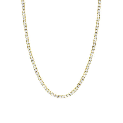 Tiffany Tennis Necklace | Gold