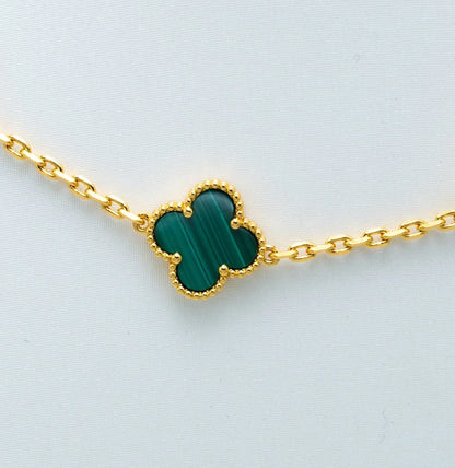 Clover Necklace (10 Designs) Gold | Green