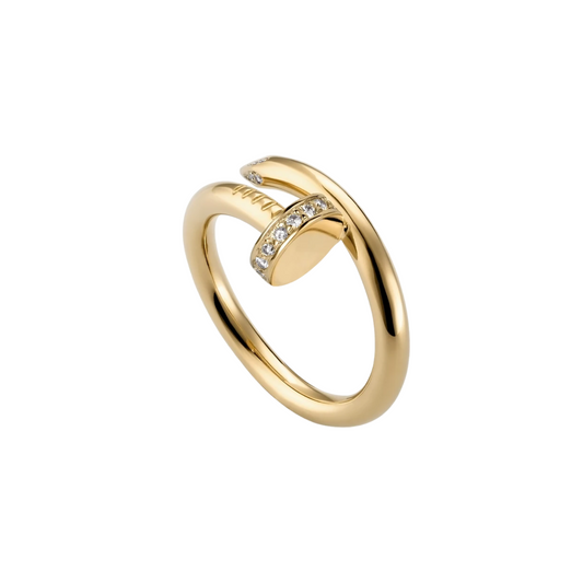 Nail Deluxe Ring | Gold