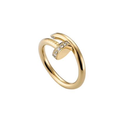 Nail Deluxe Ring | Gold