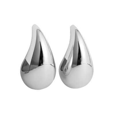 Waterdrop Earrings | Silver