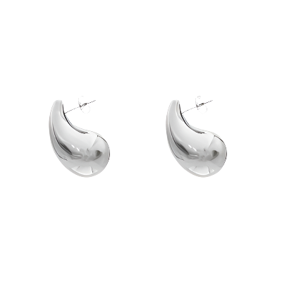 Waterdrop Earrings | Silver