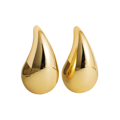 Waterdrop Earrings | Gold
