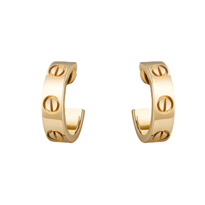 Love Earrings | Gold