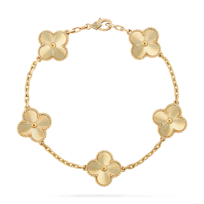 Clover Bracelet | Gold