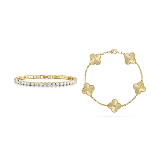Duo Shiny Girl Bracelet Set