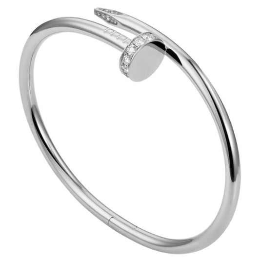 Elegance Nail Bracelet Deluxe | Silver