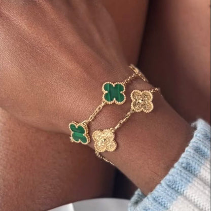 Clover Bloom Set 3 Gold | Green