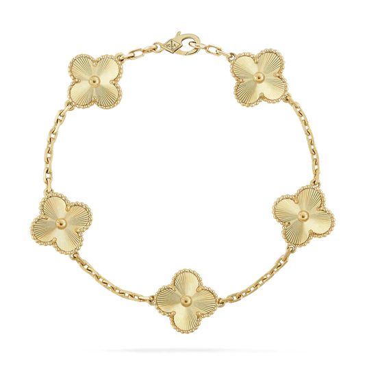 Clover Bracelet | Gold